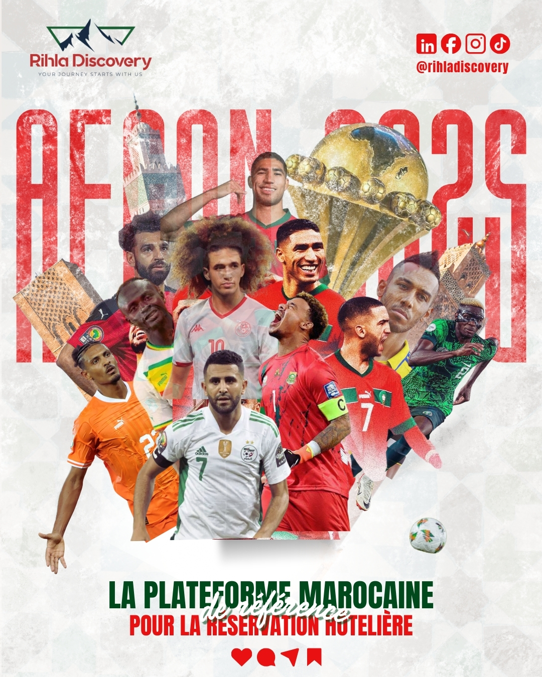 Le Maroc accueille la Coupe d’Afrique des Nations 2025 : un événement sportif historique.